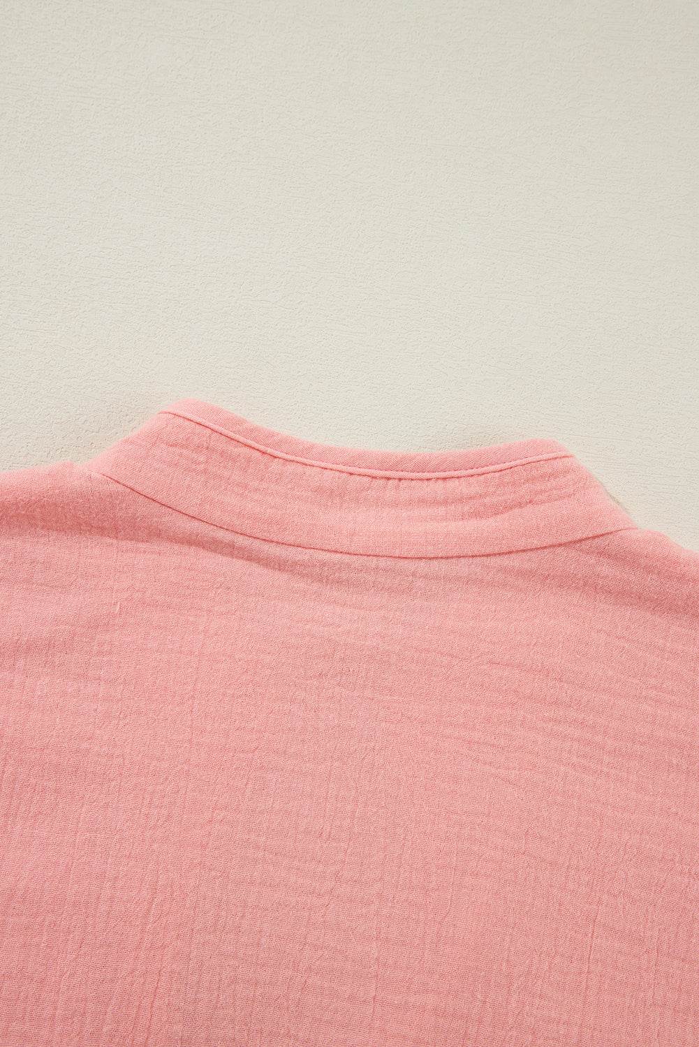 Flamingo Solid Color Plus Size Shacket Chic And Comfy Layers